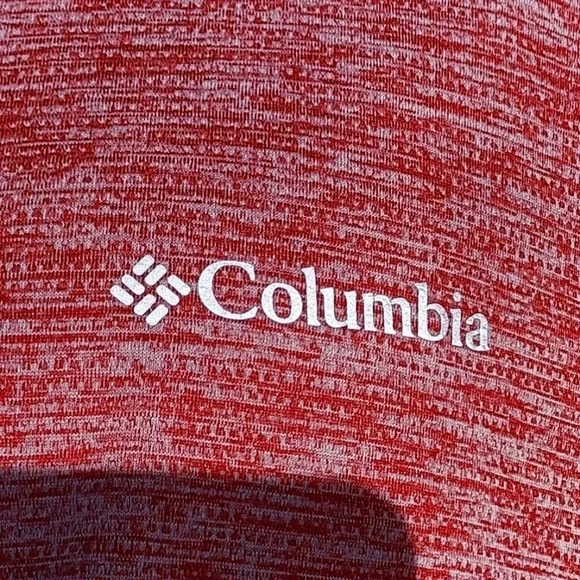 Columbia Red & White Tee Shirt XL - Picture 7 of 14